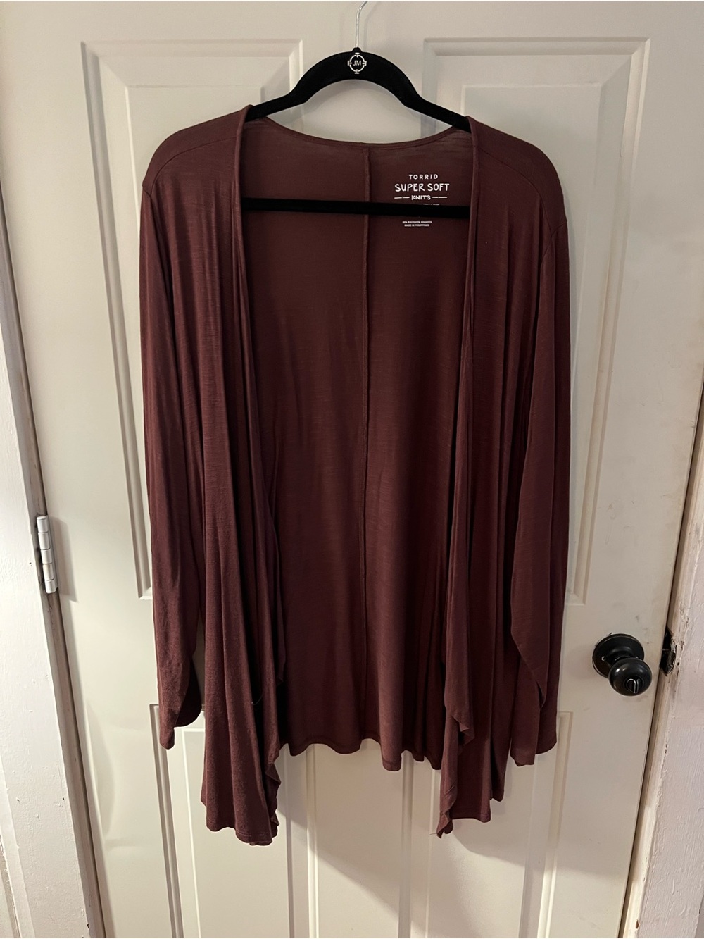 torrid Super Soft Open-Front Cardigan - Deep Brown